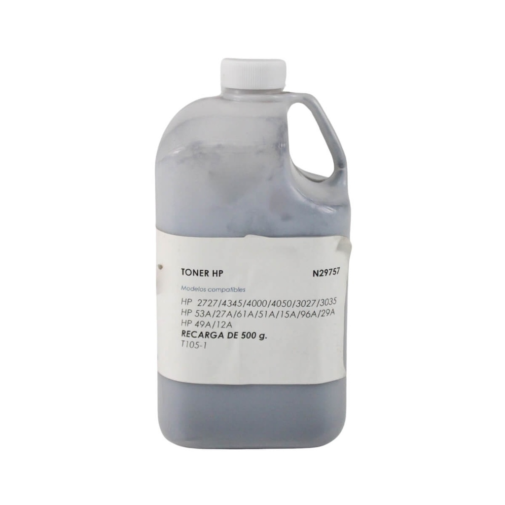TONER HP BLACK-STAR,HP2727,HP4345,HP4000,HP4050 T105-1,MUESTRA DE 500 GR,HP3027,HP3035,HP3001      