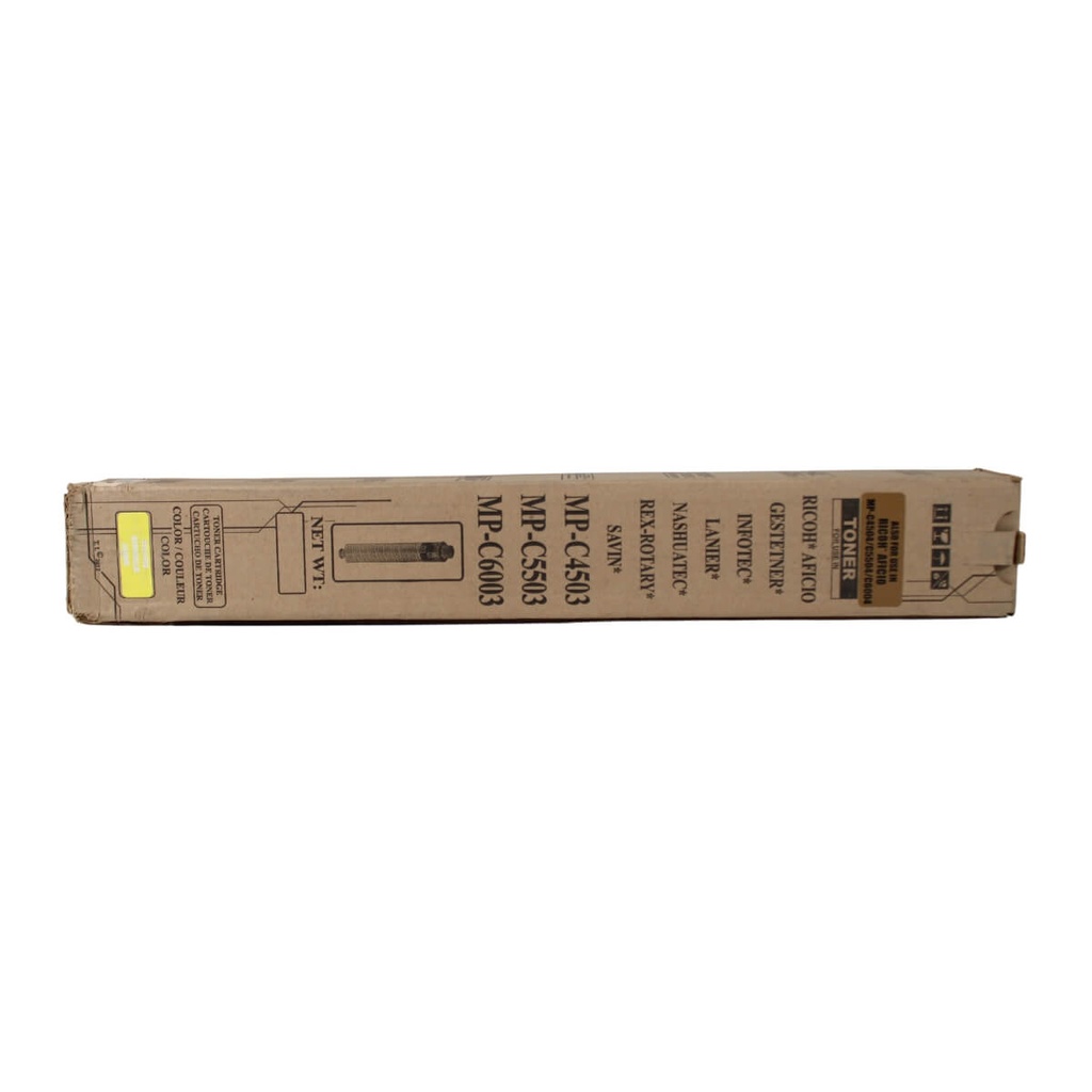 TONER RICOH AMARILLO (NAL) MPC4503,MPC4504 841850,841854,MPC5503,MPC6003,MPC6004      