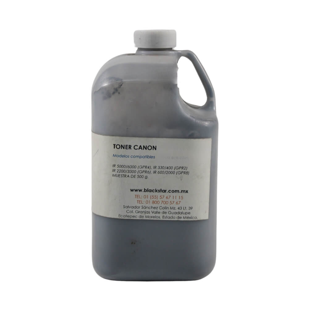 TONER CANON BLACK-STAR,IR5000,IR5020,IR6000,IR6020 T210-1, GPR-4 RECARGA EXACTA 1650 GR,4234A003AA      