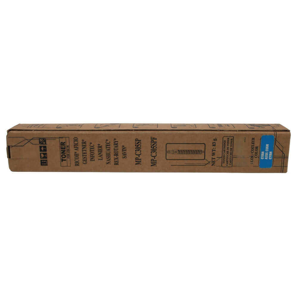 TONER RICOH CYAN BLACK STAR MPC305SPF 842122,841591,CARTUCHO      