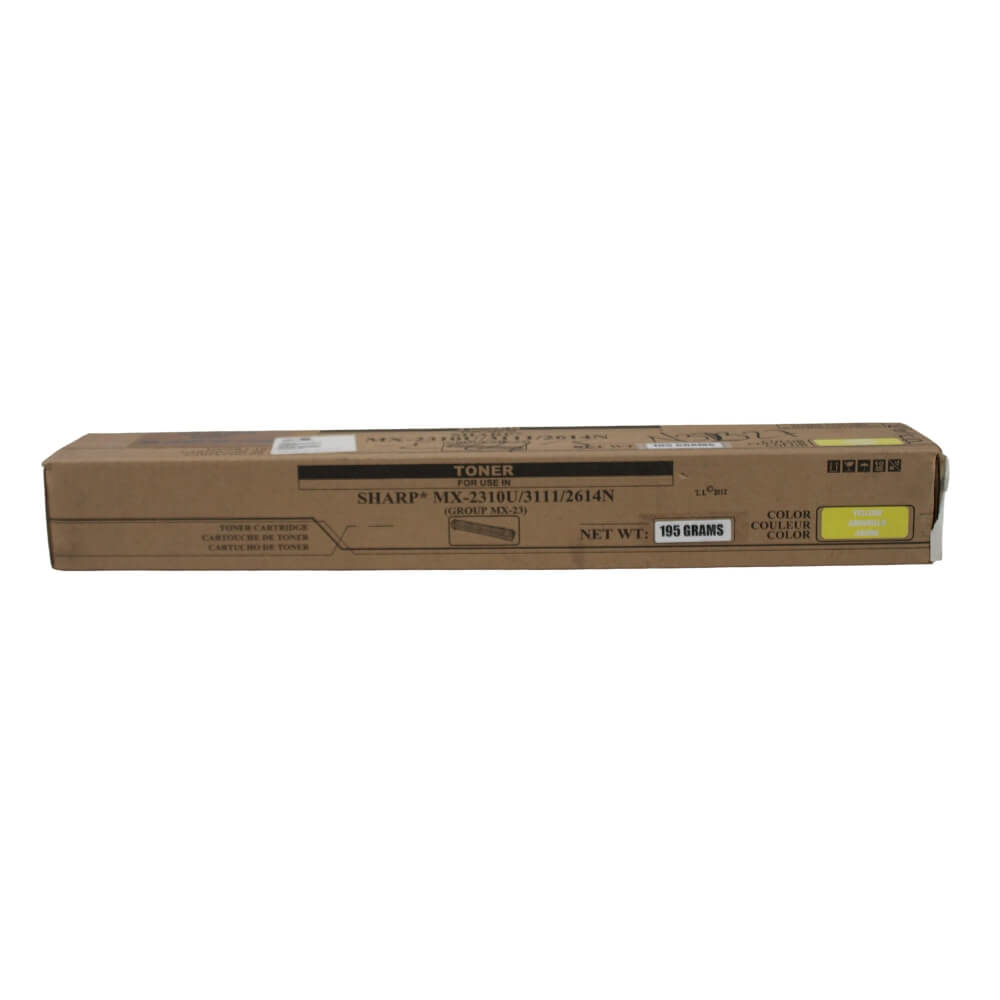 TONER SHARP AMARILLO BLACK STAR, MX2310,MX2616 MX23NTYA,MX3111,MX3116, CARTUCHO      