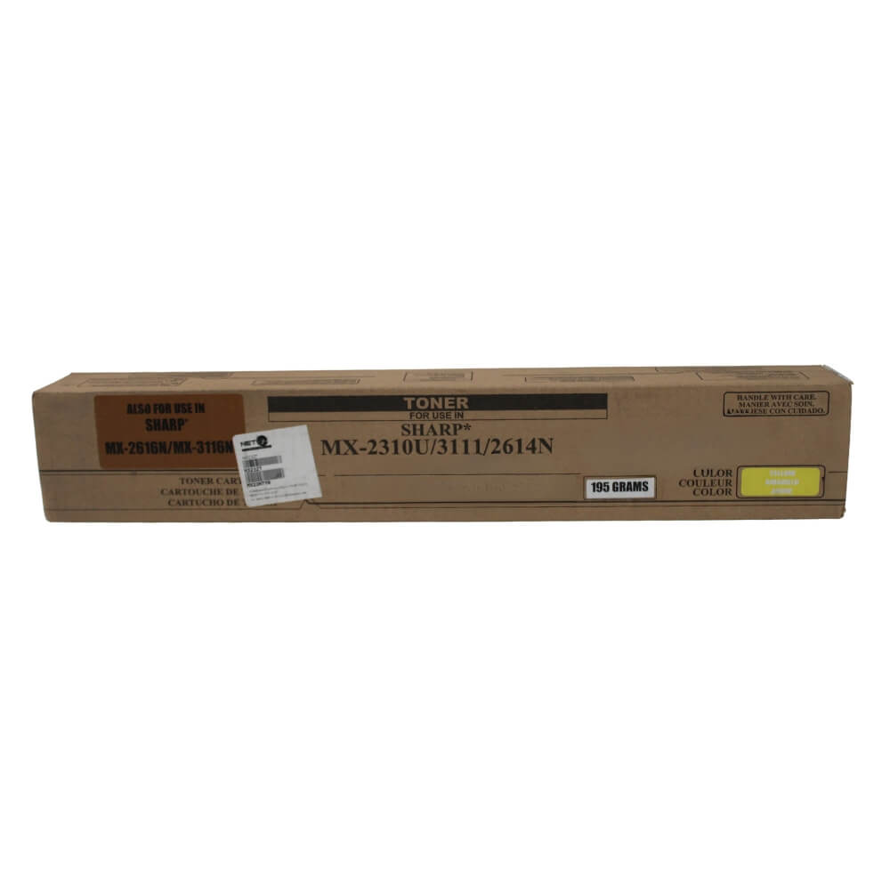 TONER SHARP AMARILLO BLACK STAR, MX2310,MX2616 MX23NTYA,MX3111,MX3116, CARTUCHO      
