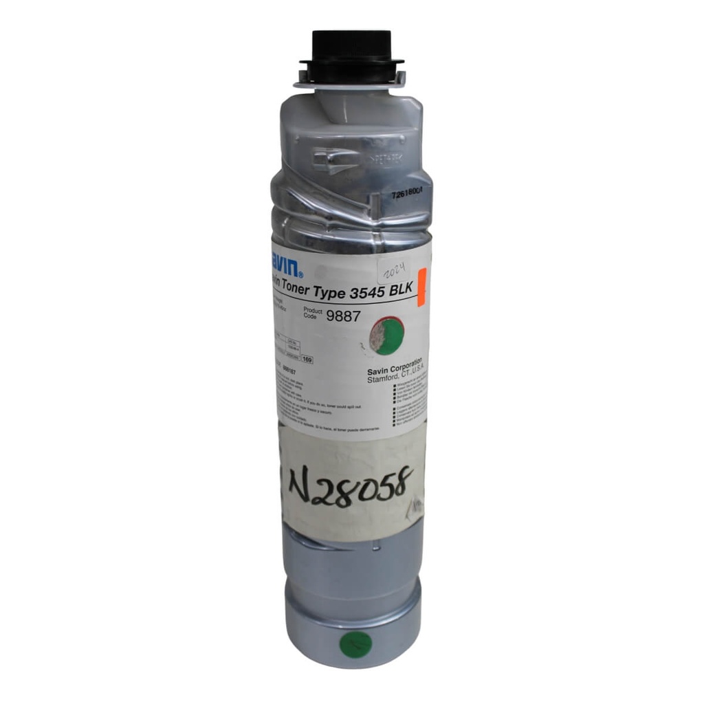 TONER RICOH OEM AF2035,AF2045,4035,4045,4135,4145, 888187,TYPE3545,9897,8035,BOTE 550GR, TYPE 3110D      