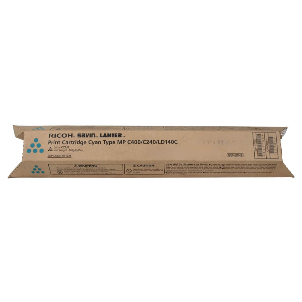 TONER RICOH CYAN OEM MPC300,MPC400,MPC401 841725      