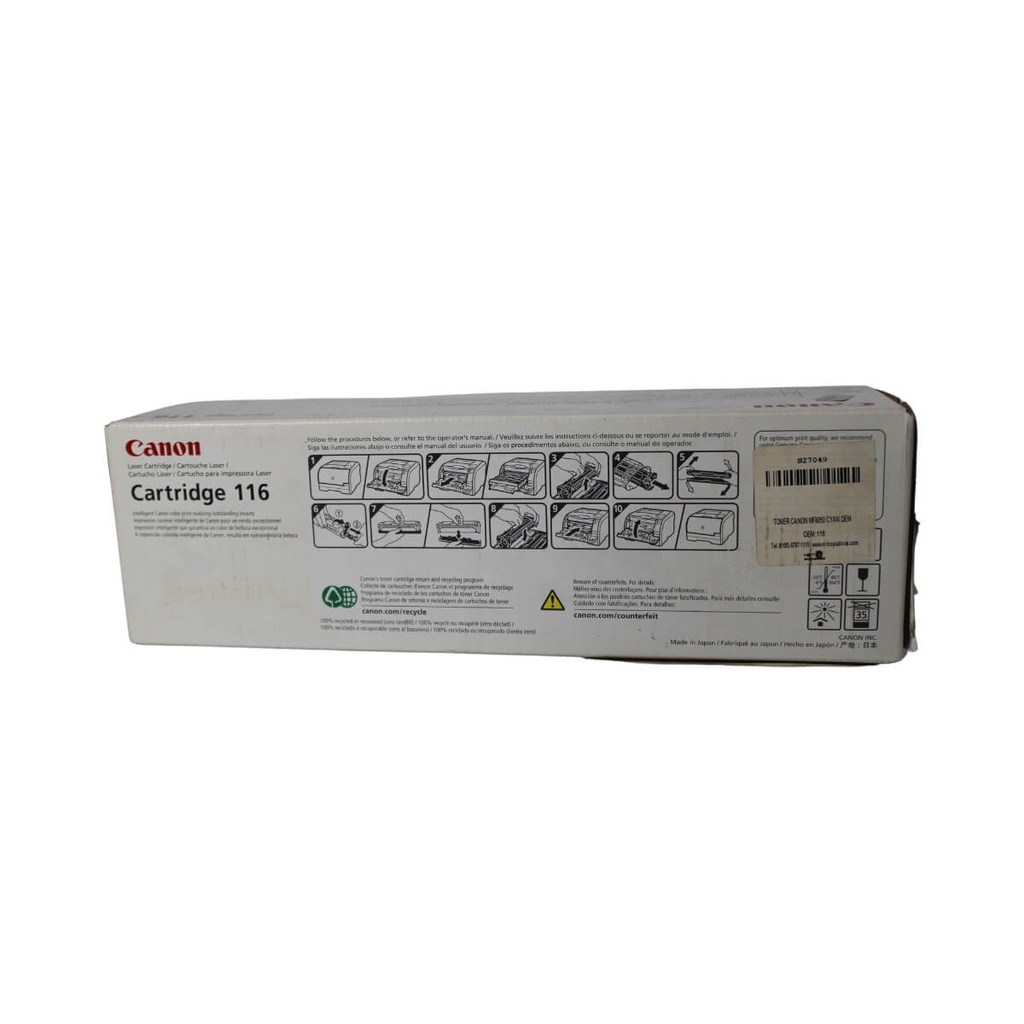 TONER CANON MF8050 CYAN OEM OEM:116      