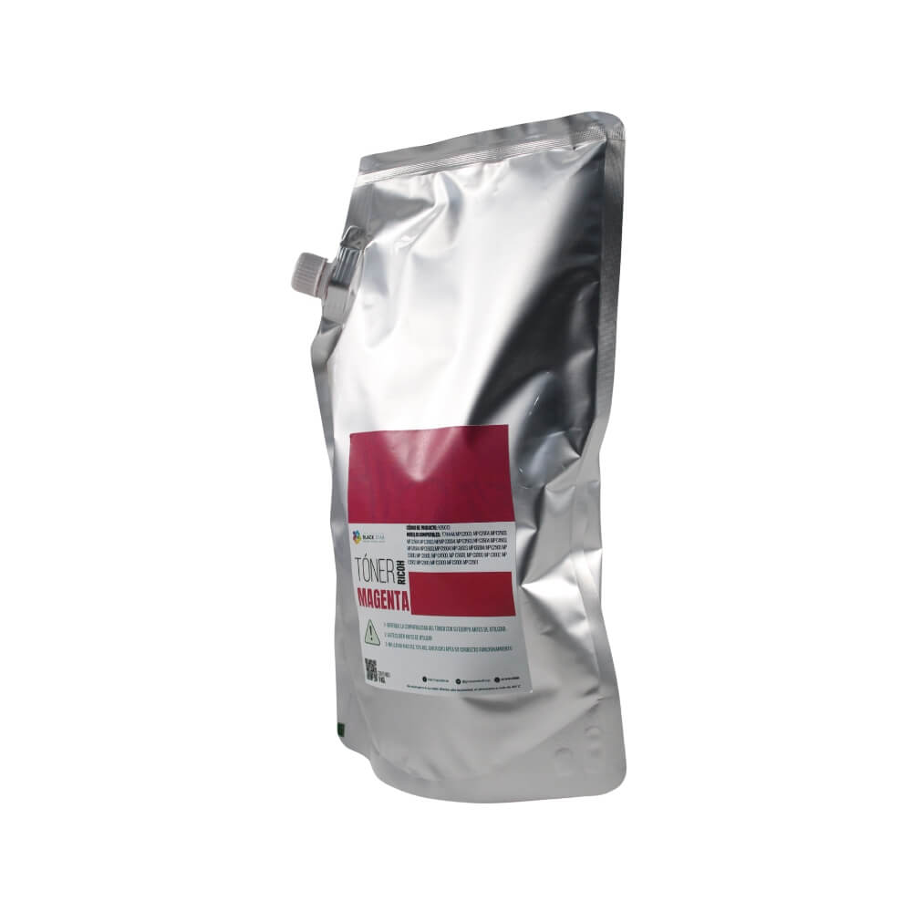TONER RICOH MAGENTA BOLSA DE 1000 GR. MPC2003 MPC2004 MPC2503 T744-M