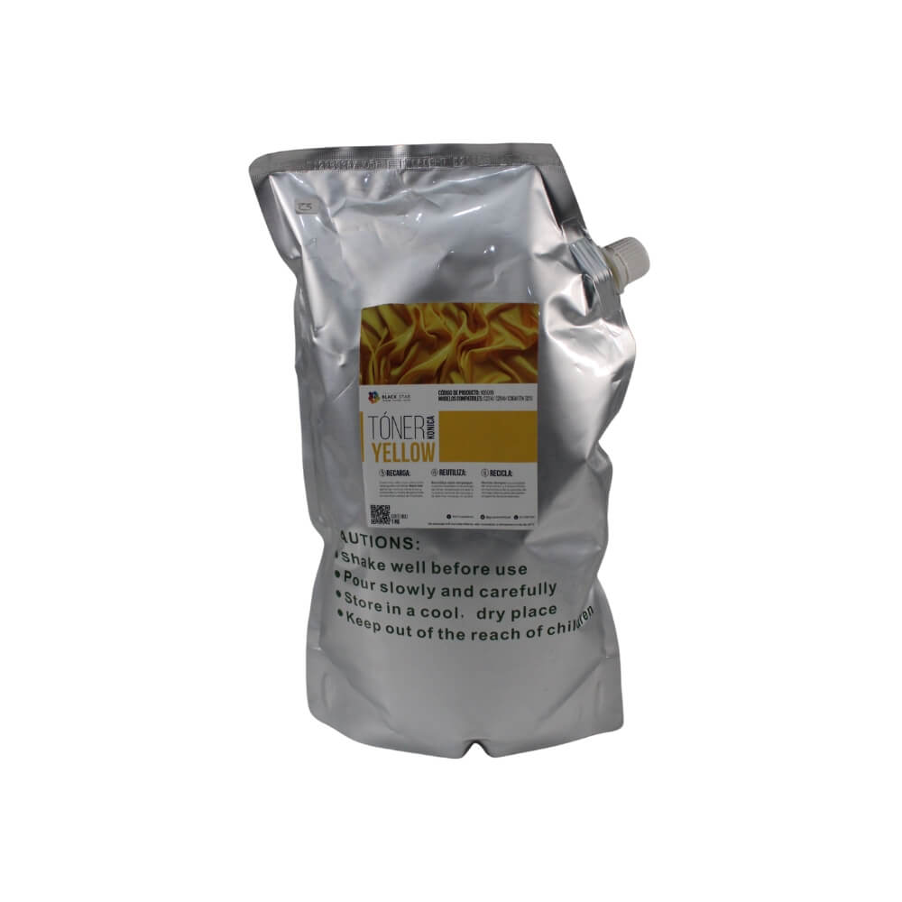 TONER AMARILLO KONICA MINOLTA BIZHUB BLACK-STAR BOLSA DE 1000 GR. T781-Y
