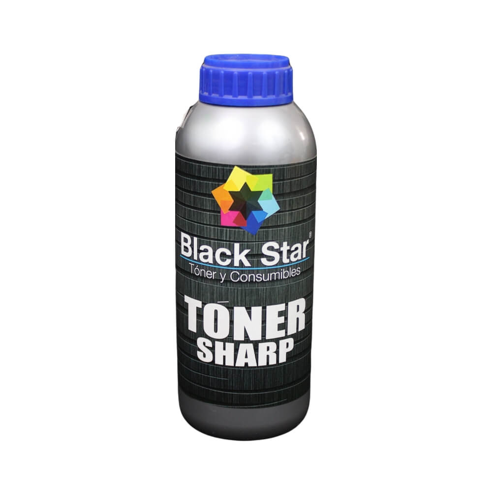TONER SHARP NEGRO BLACK-STAR MX2600,MX3100 MX31NTBA RECARGA EXACTA DE 415 GR      