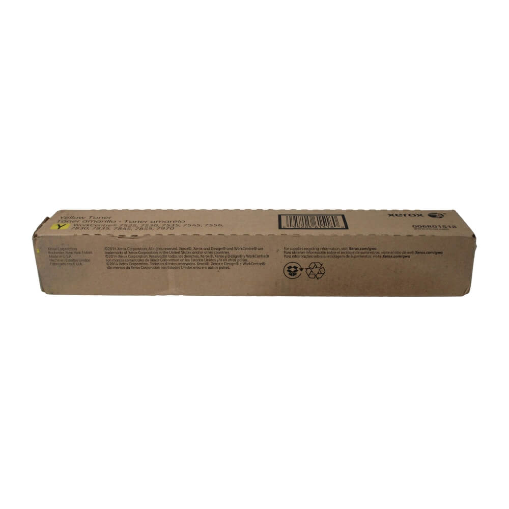 TONER XEROX AMARILLO OEM CARTUCHO WC7535, WC7545 006R01518,7556,WC7830,WC7835,WC7845,WC7855,WC7970      