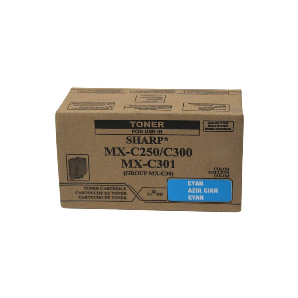 TONER SHARP CYAN (NAL) MXC250,MXC300,MXC301 MXC30NTC,CARTUCHO      
