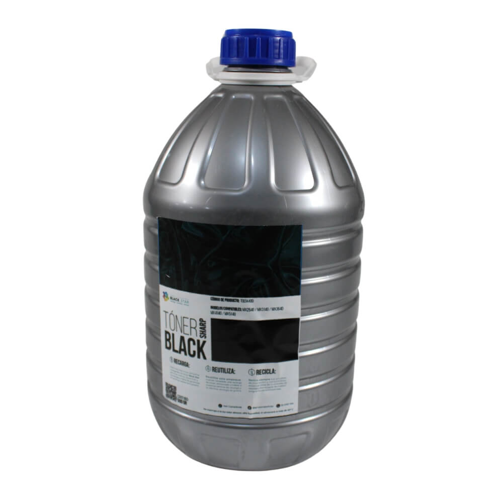 TONER SHARP NEGRO BOLSA Y/O BOTE DE 500 GR. MX2640, MX3140, MX3640, MX4140, MX5140, MX4141, MX5141, T530-K