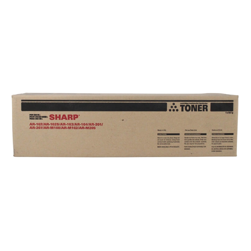 TONER SHARP (DNS)AR207,ARM162,ARM205, AR201NT,AR202NT,CARTUCHO 537GR AR207      