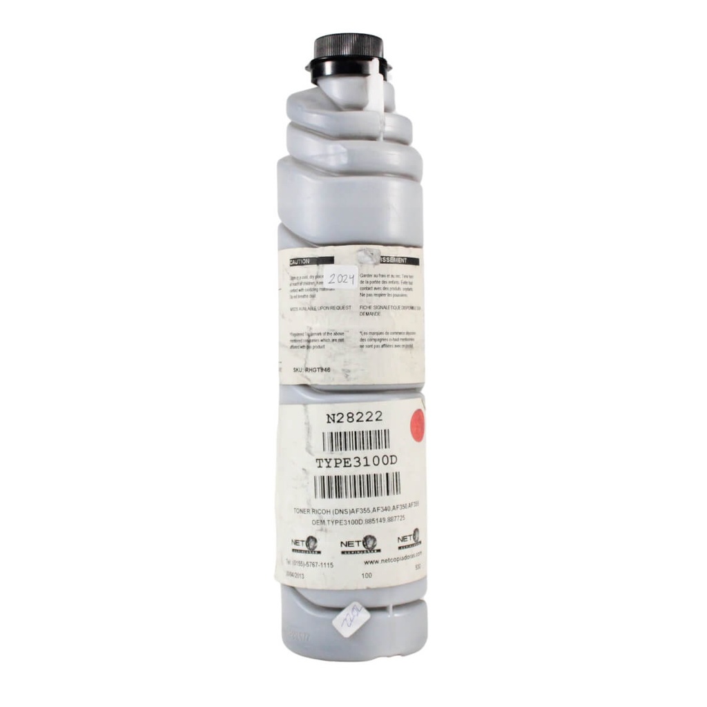 TONER RICOH (DNS)AF355,AF340,AF350,AF355 OEM.TYPE3100D,885149,887725      