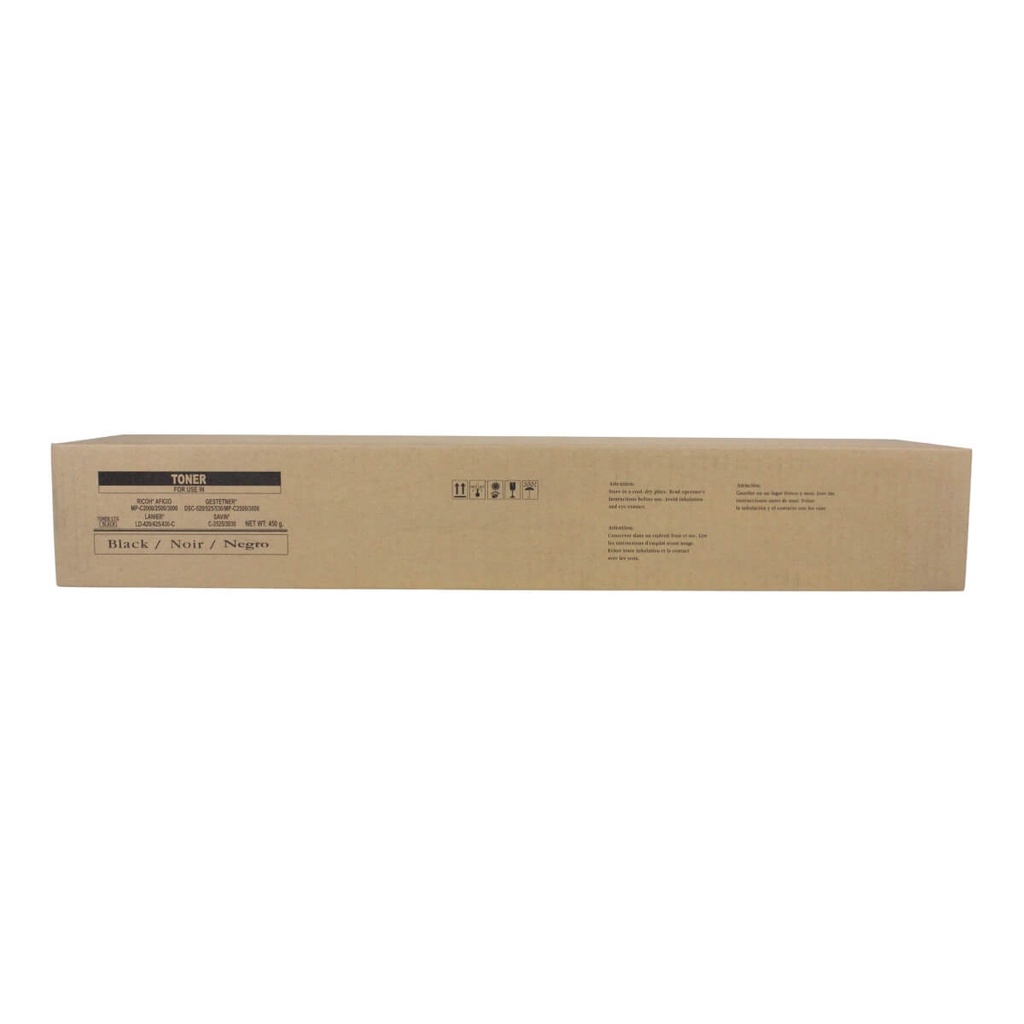 TONER RICOH(DNS)NEGRO MPC2000,MPC2500 MPC2500BLK MPC3000      