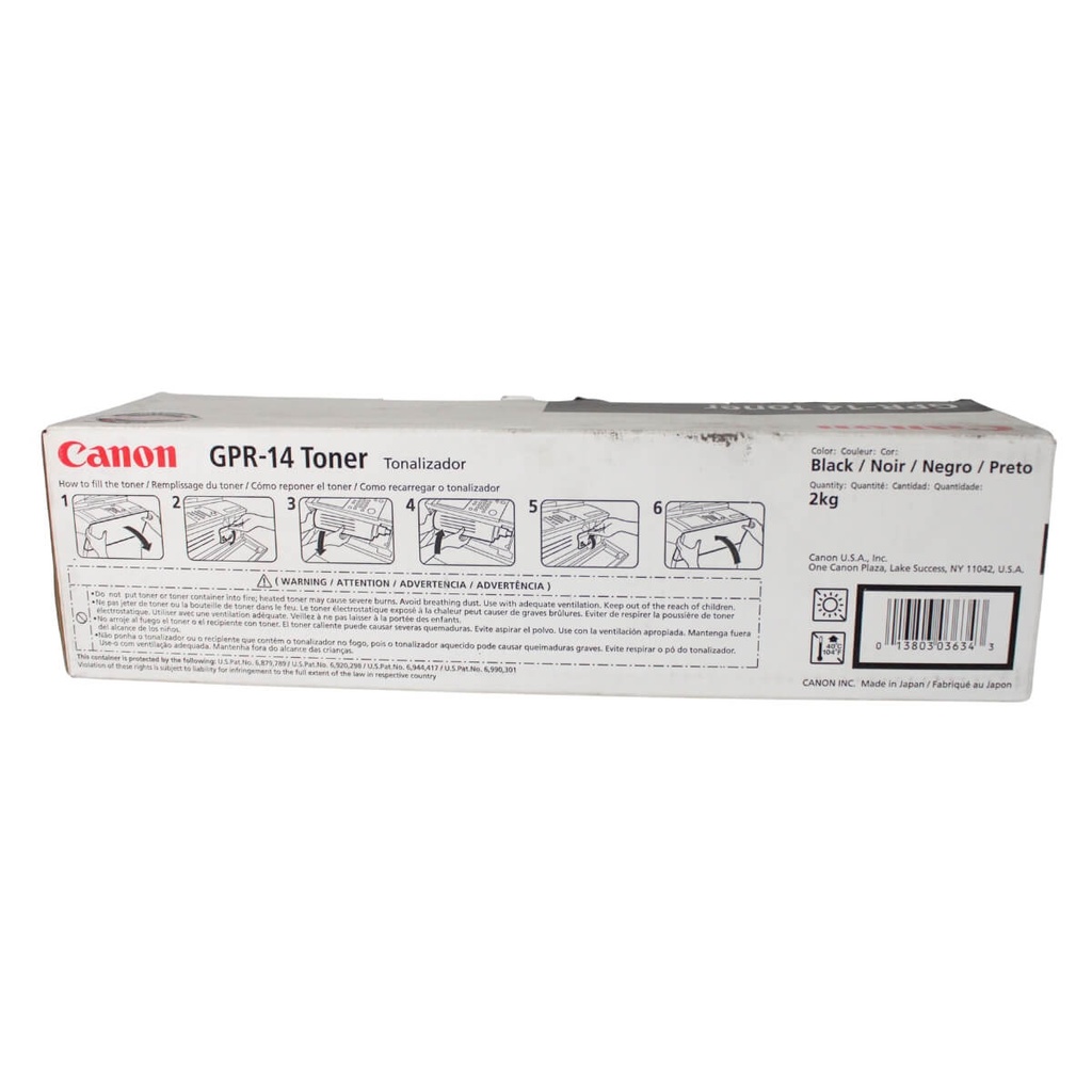 TONER CANON NEGRO(DNS)IRC6800,IRC5800 8649A002AA IRC5068,IRC5870,IRC6870      