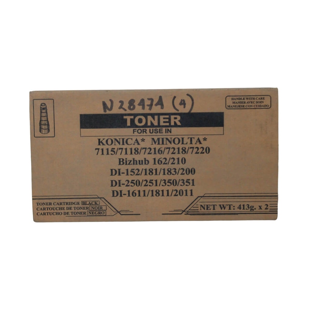 TONER COMPATIBLE KONICA MINOLTA 7115 CARTUCHO CAJA/2 7118/7216/7218/7220      