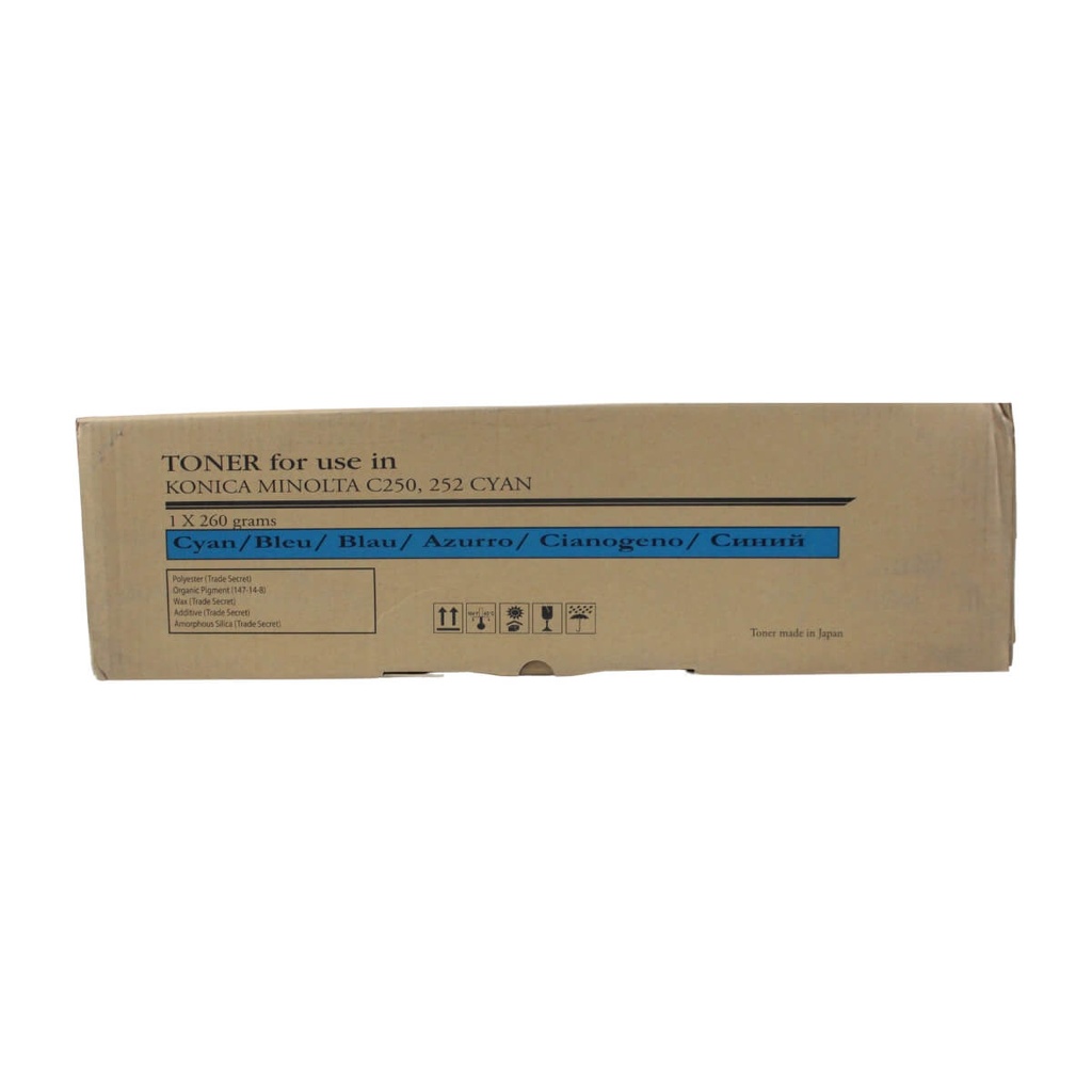 TONER KONICA CYAN(DNS)BIZHUB C250,C252 8938508      