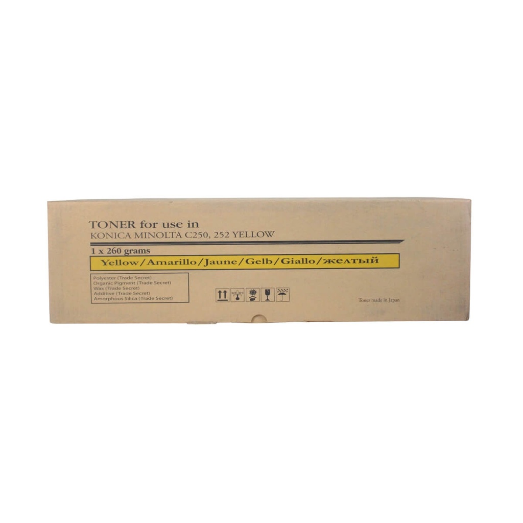 TONER KONICA YELLOW(DNS)BIZHUB C252,C250 8938506,TN210Y      