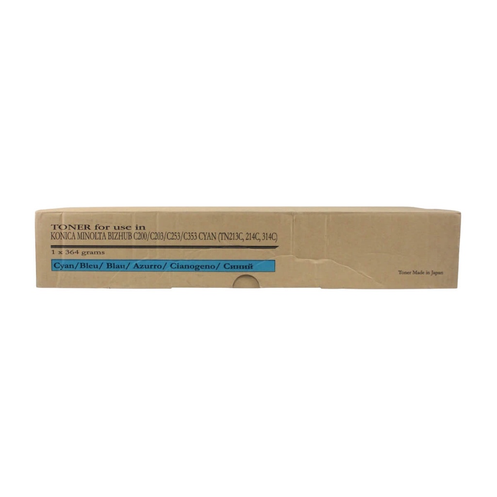 TONER KONICA CYAN(DNS)BIZHUB C203,C200 TN213C,TN214C BIZHUB C253      
