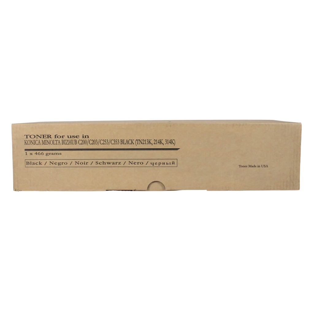 TONER KONICA NEGRO(DNS)BIZHUB C203,C200 TN213K,TN214K, BIZHUB C253      