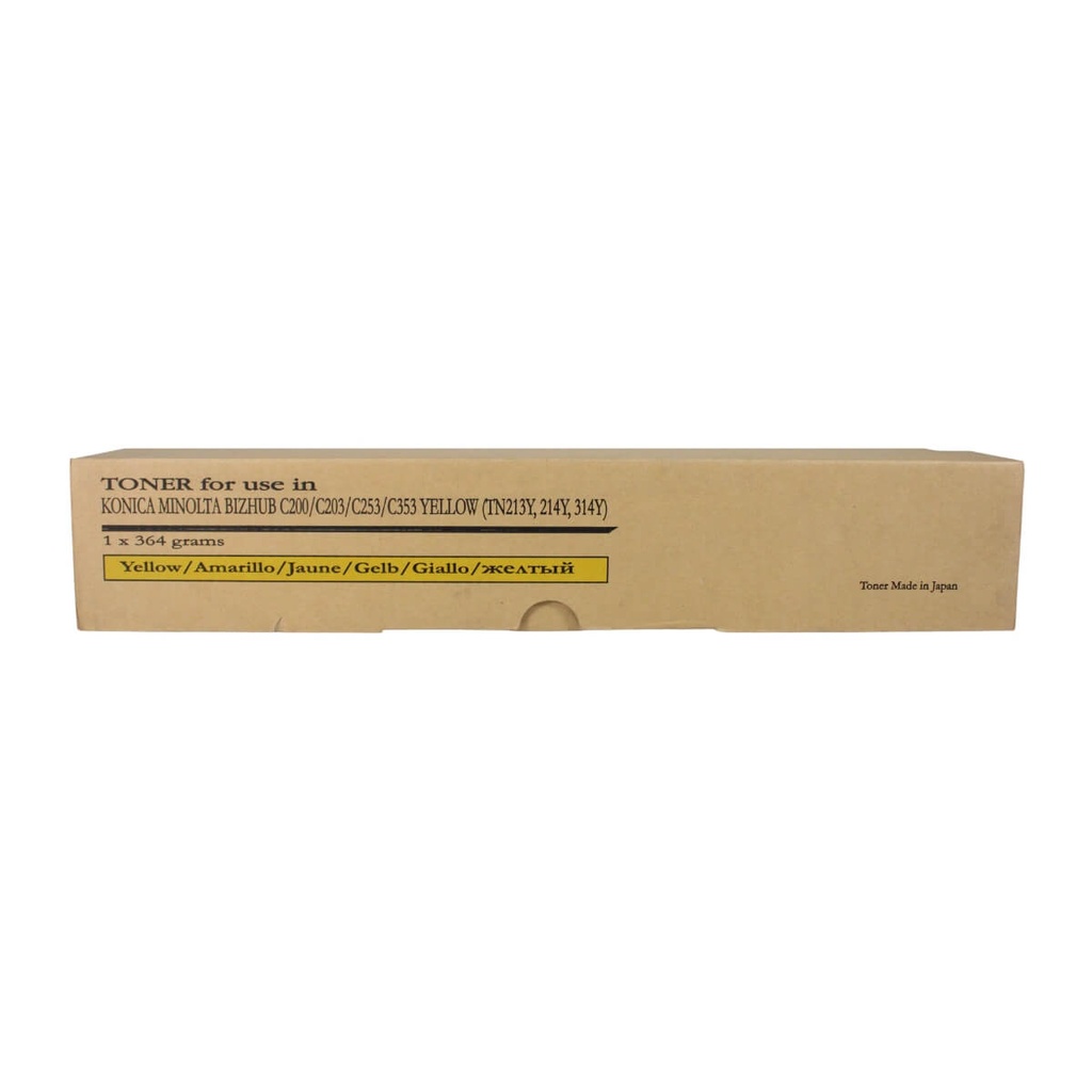 TONER KONICA YELLOW(DNS)BIZHUBC203,C200 TN213Y,TN214Y.BIZHUB C253      