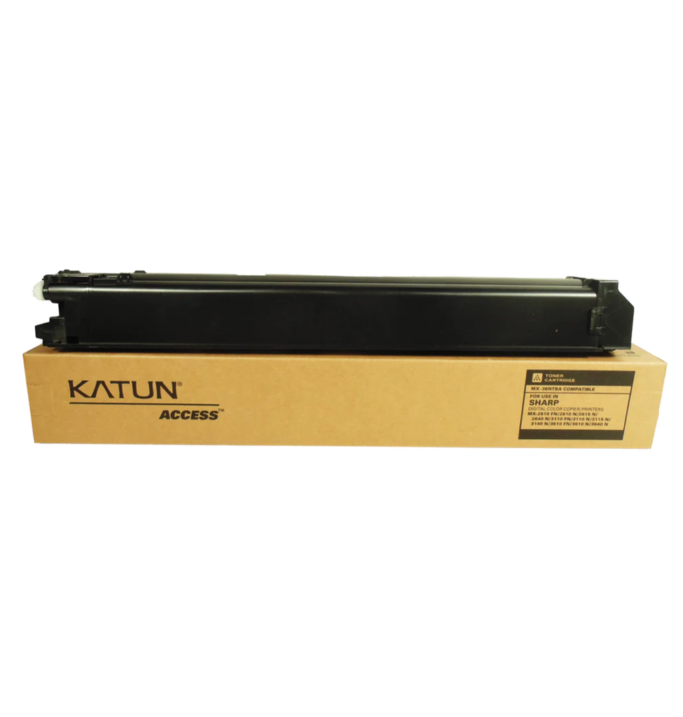 *** SIN EXISTENCIA *** AJUSTAR *** TONER SHARP NEGRO CARTUCHO (KATUN) MX4110, MX4111, MX4140, MX51NTBA, MX4141, MX5110, MX5111, MX5140