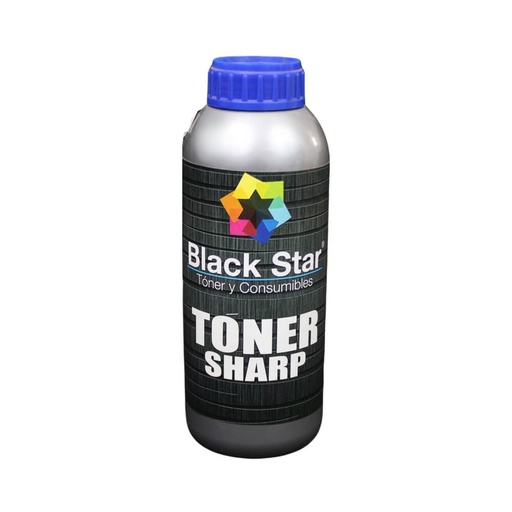 [N31332] TONER SHARP NEGRO BLACK-STAR MX2600,MX3100 MX31NTBA RECARGA EXACTA DE 415 GR      