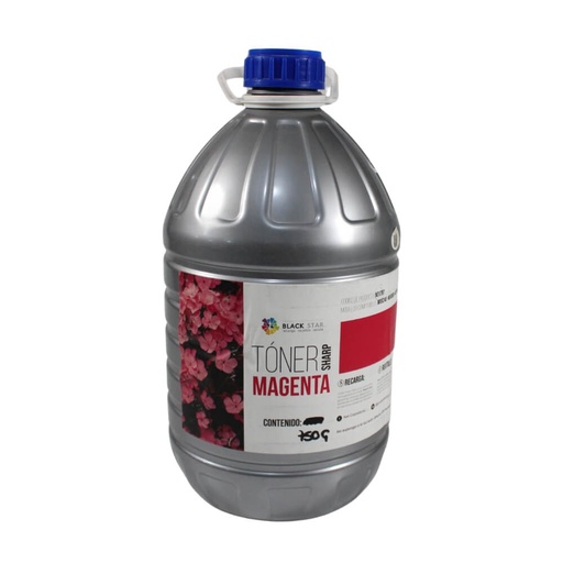 [N31797] TONER SHARP MAGENTA BLACK-STAR MX6240 MX62NTMA,RECARGA DE 750 GR,MX6580,MX7040      