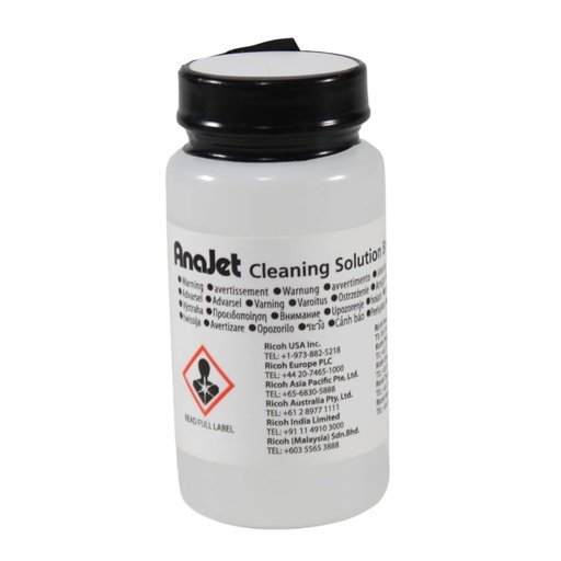 [N33515] LIQUIDO LIMPIADOR EN BOTE PARA RI 1000 342065,CLEANING SOLUTION BOTTLE (4 OZ) ANAJET      