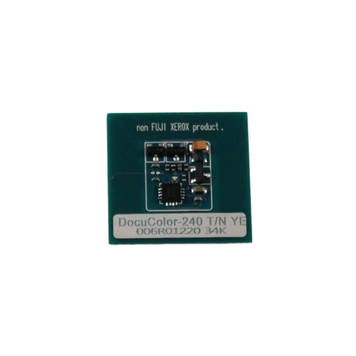[N30457] CHIP XEROX AMARILLO PARA TONER BLACK-STAR IMPORTADO DOCUCOLOR 6R1220, 240, 250, 242, 252, 260, WC7655, WC7665