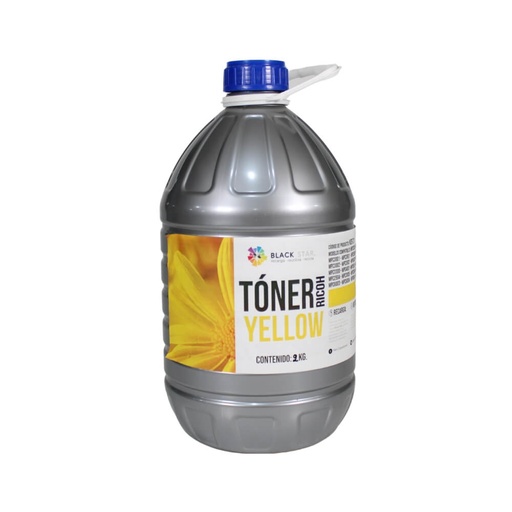 [N29721] *** SIN EXISTENCIA *** AJUSTAR *** TONER RICOH AMARILLO BLACK-STAR RECARGA  BOTE 1000 GR. MPC2000, MPC2030, MPC2050, MPC2550, MPC2051, MPC2551, MPC300, MPC2800, MPC3000, MPC3001, MPC3002, MPC3501, MPC3300, MPC400, MPC4000, MPC3500, MPC4500, MPC4501, MPC3502, MPC4502, MPC5000, MPC5501, MPC5502