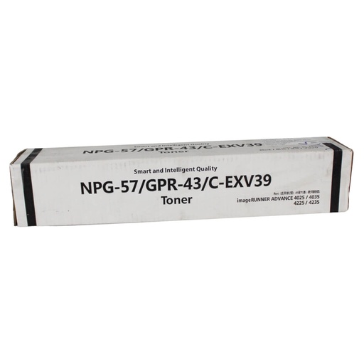[N34015] TONER CANON (NAL) IR4045, IR4050, IR4245, IR4251, GPR42, GPR43, 4791B003AA / MXN