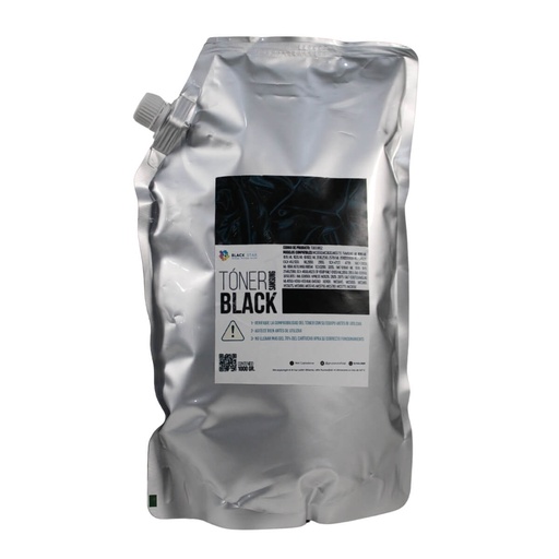 [TO033852] TONER SAMSUNG BLACK-STAR BOLSA DE 1000 GR. WC3550 WC3635 WC5735 | T134-1