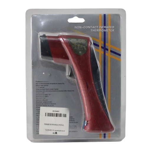 [N29480] TERMOMETRO INFRARROJO (PISTOLA)       