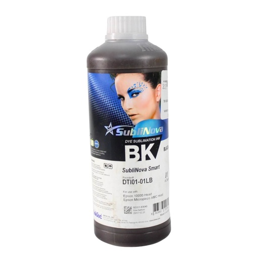 [N29736] TINTA NEGRA PARA SUBLIMAR DE 1 LT       