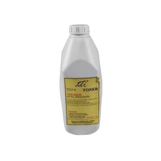 [N33058] TONER DE MUESTRA SHARP NEGRO MXM364,MXM365,MXM464 T231-1,BOTE DE 500 GR,MXM465,MXM564,MXM565      
