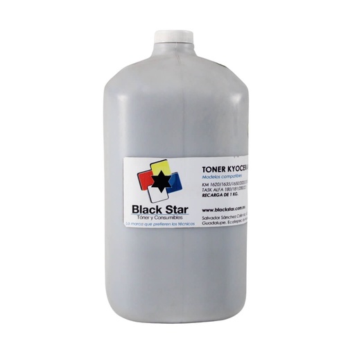[N29726] TONER KYOCERA MITA BLACK-STAR RECARGA DE 1 KG. KM1620, KM1635, KM1650, KM2020, KM2015, KM2020, KM2035,  T631-2